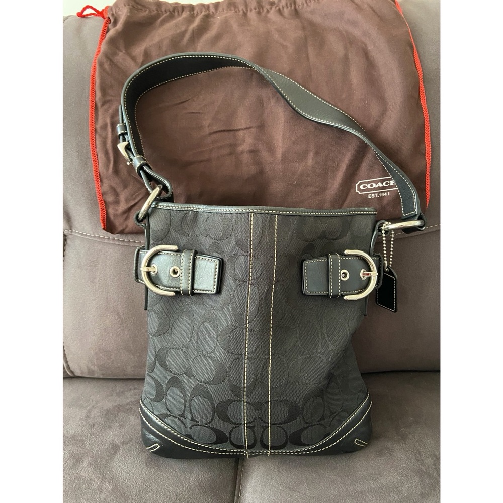 COACH Signature Logo Mini Tote
